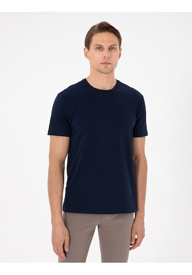 Pierre Cardin Erkek Lacivert Tişört Basic 50306980-vr033 Lacivert