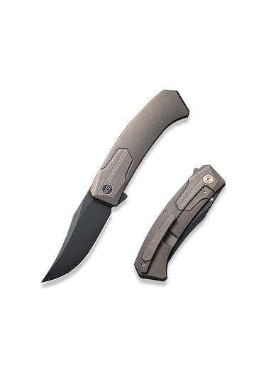 We Knife Shuddan Titanium Bronze Kamp Çakı Bronz