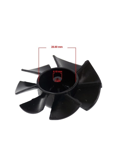 Premier 7 Kanatlı Saç Kurutma Makinesi Pervanesi (264691406)