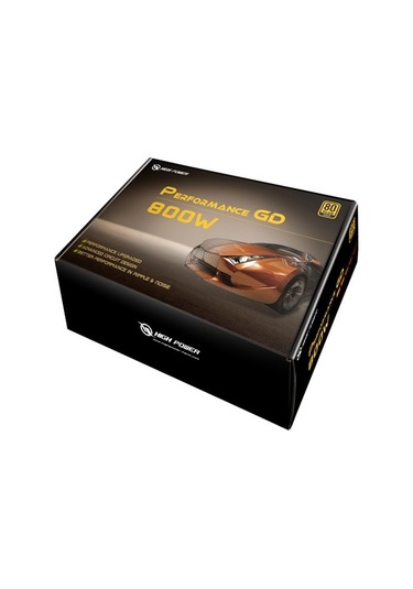 High Power HP1-J800GD-F12S Performance GD 800W 80+ Gold Güç Kaynağı