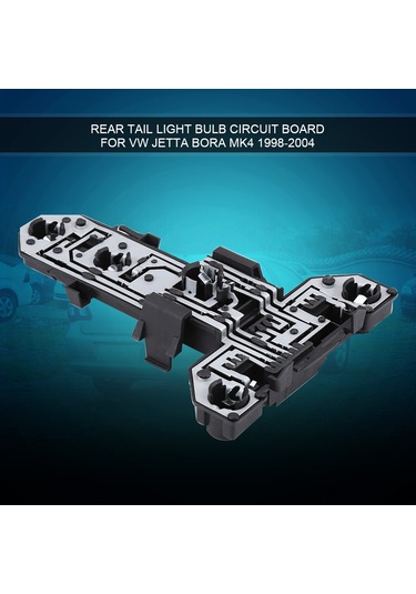 Yaozixa Bora Mk4 1998-2004 Arka Fener Devre Kartı - 1j5-945-257 Referans No - Dayanıklı Plastik+metal - Kolay Kurulum -  Yerine Tam Değiştirici