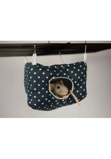 Loorı Kemirgenler İçin Pencereli Ev 19x19x12 Cm Asılı 144960782