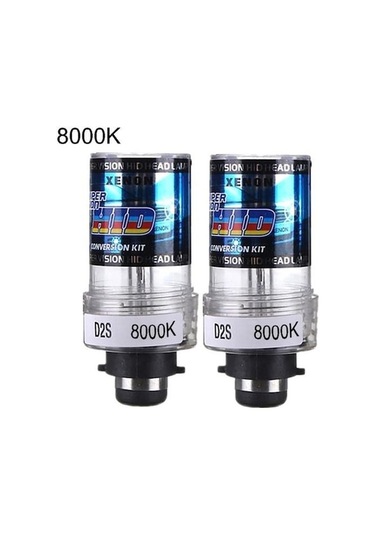 Novahub 2 Adet/takım D2s 35w Süper Parlak Araba Sürüş Ön Far Hıd Xenon Işık Lambası 8000k