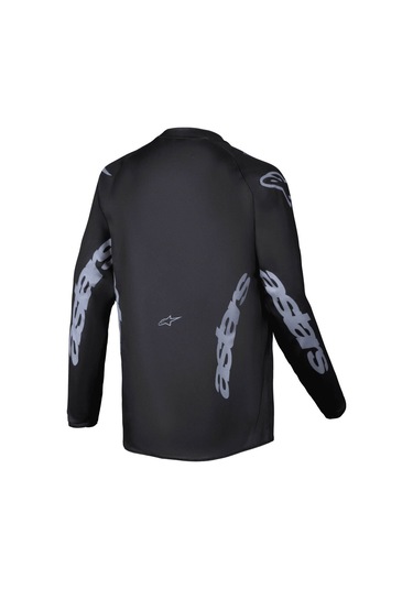 Alpinestars Racer Graphite Off-road Genç Motosiklet Jerseyi Siyah Gri