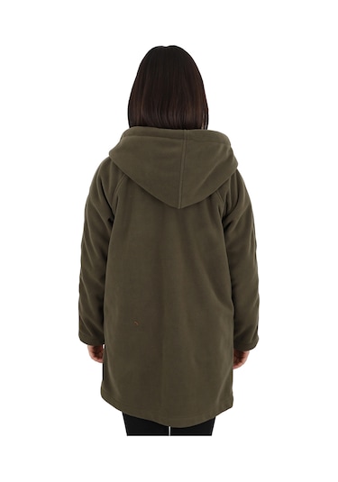 Kadın Haki Polar Ceket - Zenobya Haki