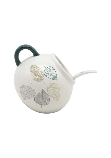 Prıma Collectıon 170 Ml Tuzluk, Kaşık İle, Yaprak Dökümü 254616972 Beyaz