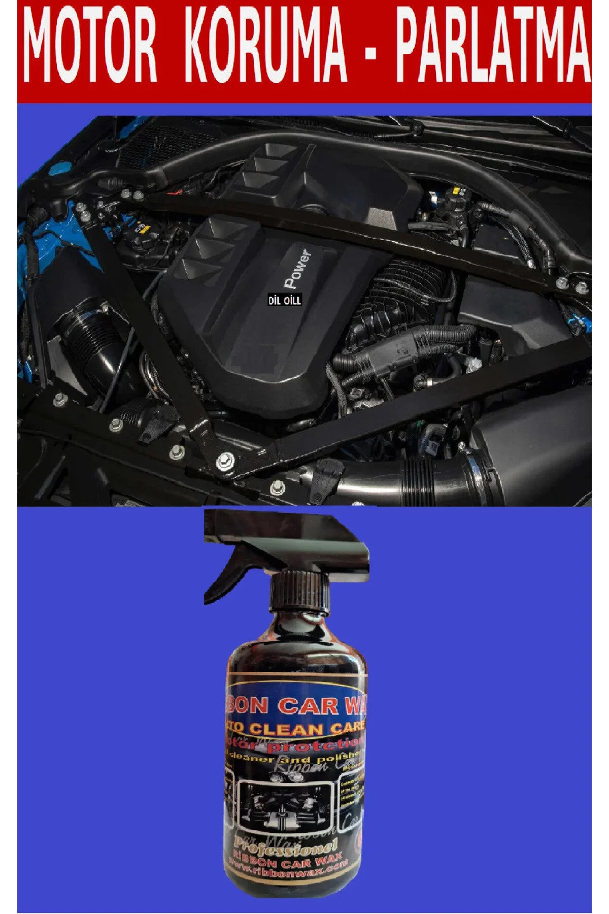 Motor Protoction Motor Koruyucu-parlatıcı 500 Ml + Uygulama Süngeri