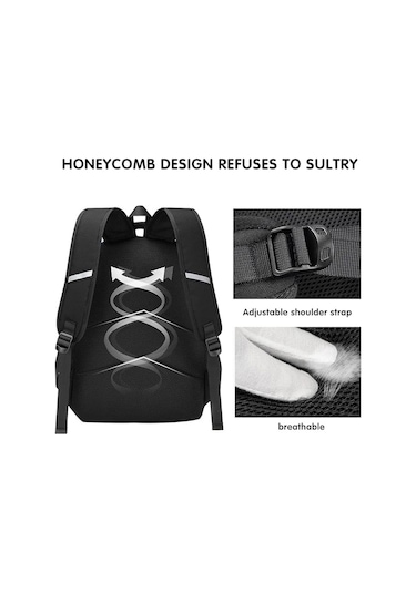 Cbtx Nasa Astronot Figürlü Su Geçirmez Okul Sırt Çantası