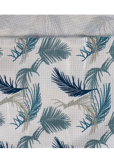 Menderes Home Cotton Collection Tek Kişilik Pike Mint Çok Renkli