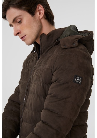 Lee Cooper Steel Erkek Mont Kahve Kahverengi