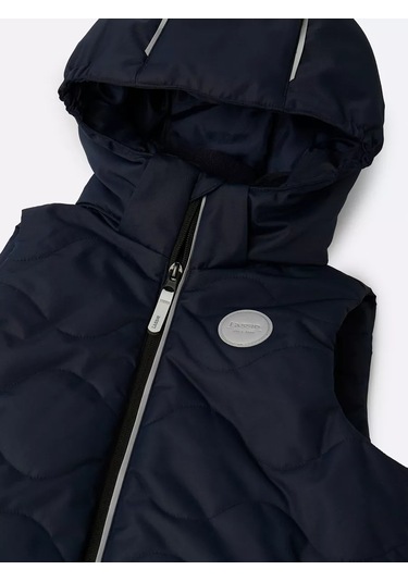 Lassie Kapüşonlu Çocuk Yeleği 236050962 Mavi