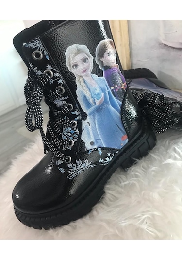 Trendyshose 04279 Kız Çocuk Rahat Kaymaz Bot Çok Renkli