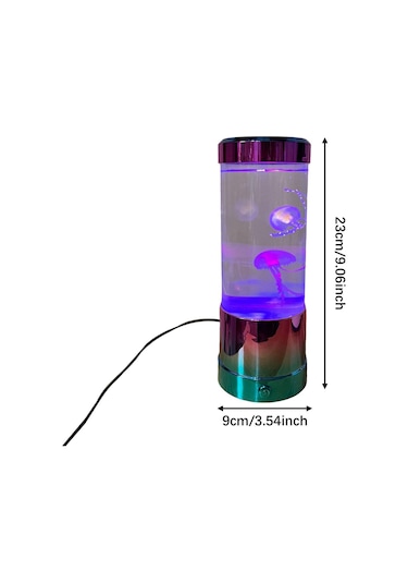 Suntek Denizanası Lambası Romantik Hediye Renk Değiştiren Çok Renkli