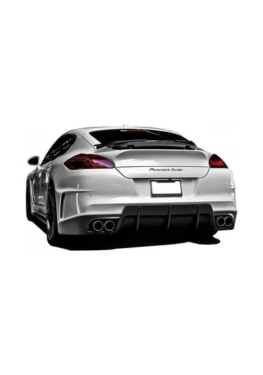 Porsche Panamera 970 2010 - 17 Uyumlu Vorsteiner Spoiler Frp Bo