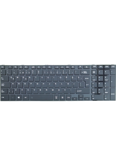 Toshiba Uyumlu Satellite C850, C855, C870, C875 Klavye (Siyah)