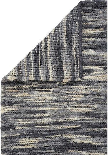 Cool Halı Wicker Lacivert Natural Jüt Halı Yolluk El Dokuma Jüt Kilim Hasır Halı Bohem El Halısı Otantik Halı Lacivert