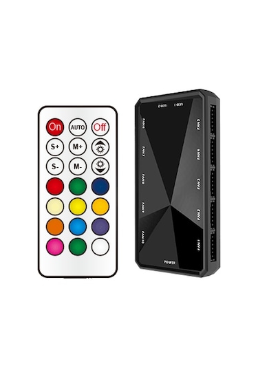 Gameforce Rgb Kasa Fan Seti 4X120Mm Kumanda Ve Kontrolcü
