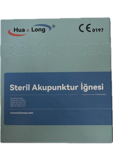 Akupunktur İğnesi Kuru İğne 0.25x40 Mm 200lük Paket 5 Kutu