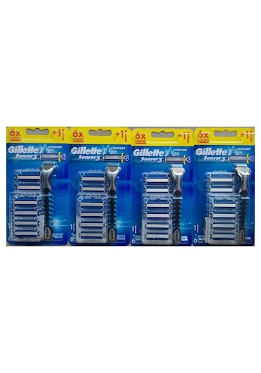 Gillette Sensör3 24 Adet Yedek Başlık