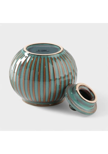 Dolana Seramik Kapaklı Şekerlik Vintage 350 Ml 430230727 Yeşil