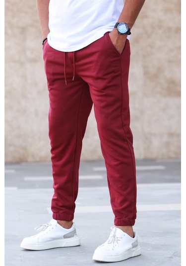 Madmext Bordo Basic Eşofman 5424 Bordo