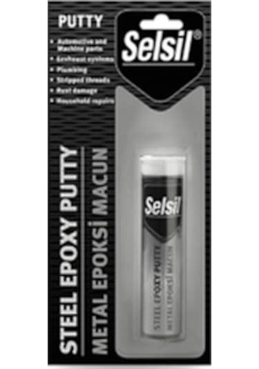 Selsil 2 Bileşenli Epoksi Metal Tamir Macunu 57 GR
