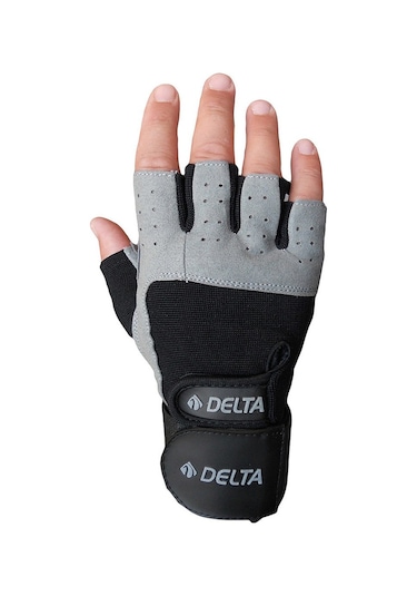 Delta Fge-915 Halter, Body, Fitness Ve Ağırlık Eldiveni Gri