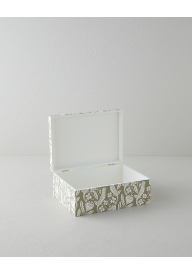 English Home Bona Dekoratif Kutu 9,5 Cm Bej