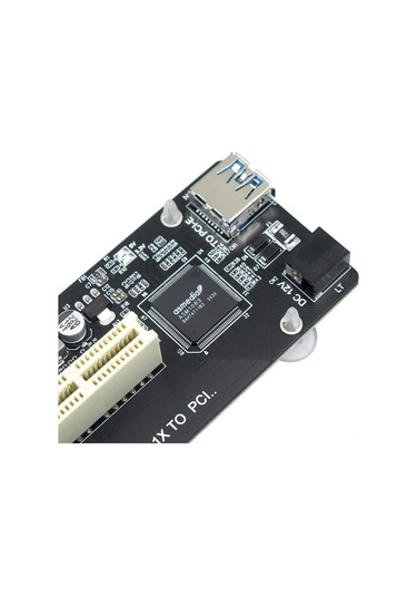 Geeroyoo Pcı Express'ten Pcı'ye Çift Yuvalı Dönüştürücü Kart, Toplama Ve Ses Kartları İçin Uyumlu