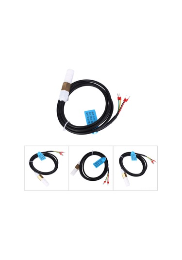 Dianziye Fs400-sht3x Toprak Sıcaklık Nem Sensörü, Bakır Levha + Plastik Kasa, Yüksek Hassasiyet, Düşük Tüketim, I2c Arayüzü Sht30