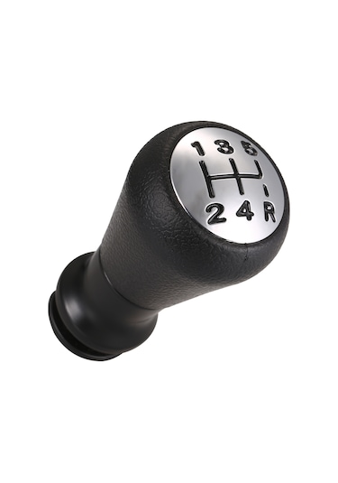 Xindoker Peugeot 206 207 İçin 5 Vitesli Manuel Vites Kolu Ergonomik Tasarım, Kolay Montaj, Dayanıklı Malzeme Siyah