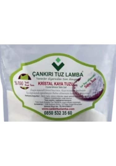 Çankırı Tuz Lamba Kristal Kaya Tuzu 5 KG
