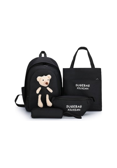 My Topped Versatil Okul Seti: Kırtasiye Seti, Siyah - Siyah, Pratik Öğrenme Aracı Çok Renkli