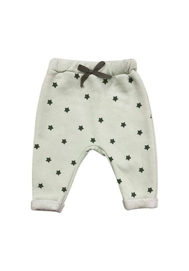 Bebek İkili The Star Kids Yazılı Şardonlu Eşofman Takım-15171 Mint