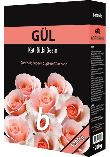 Botanika 5310 Gül için Ganül Katı Besin 1200 G.