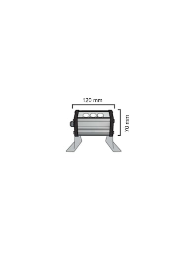 Goeben Wallwasher 3w 12 Cm Duvar Boyama Armatürü Gün Işığı