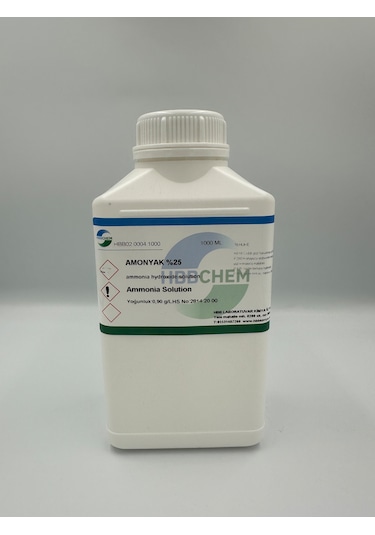 Amonyak %25 Amonyum Hidroksit 250 Ml