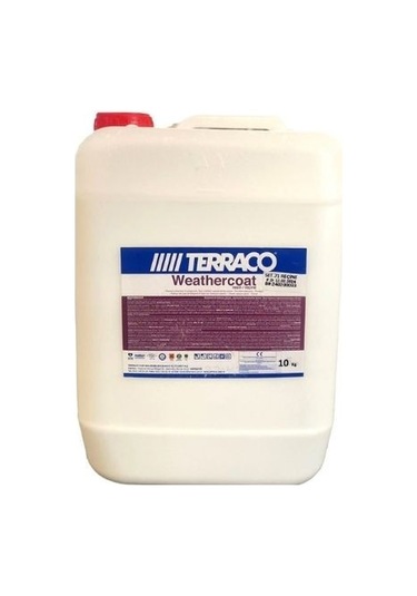 Terraco Weathercoat Sublok Elastik Su Yalıtım Malzemesi Sıvı Bileşen 10 Lt