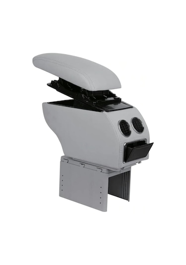 Süspansiyonlu Üniversal Kolçak Kol Dayama Küllüklü Siyah-Gri-Bej