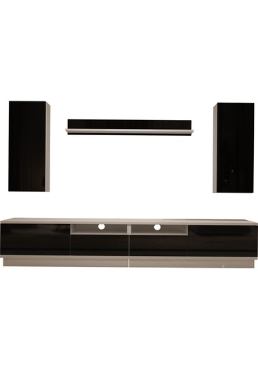 Decoraktiv Trendstyle 5220ds Slm Tv Ünitesi Tv Sehpası Beyaz - Siyah