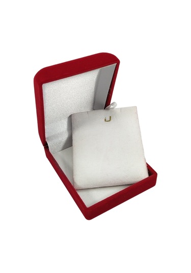 Özer Kutu Kolye Kutusu Kadife Kırmızı