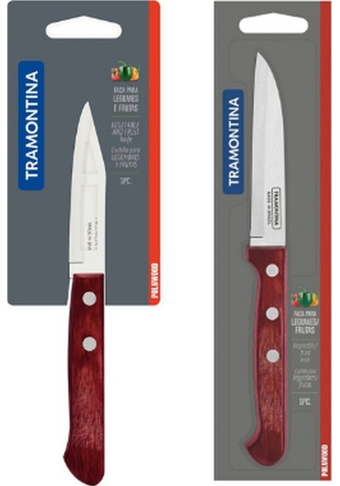 Tramontina Polywood 8 Cm Soyma Bıçağı Seti 2 Adet