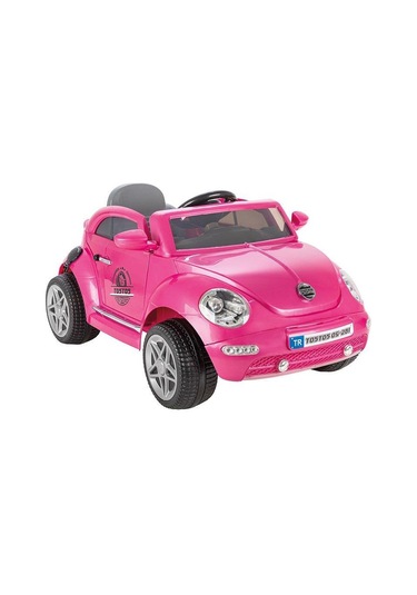 Pilsan Tostos Akülü Araba 12 Volt Metalik Pembe 05 281