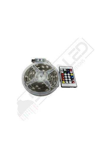 Usb'li 5v Yılbaşı Led Işık Dış Mekan, Rgb Pixel Akıllı Peri Led 10 Metre