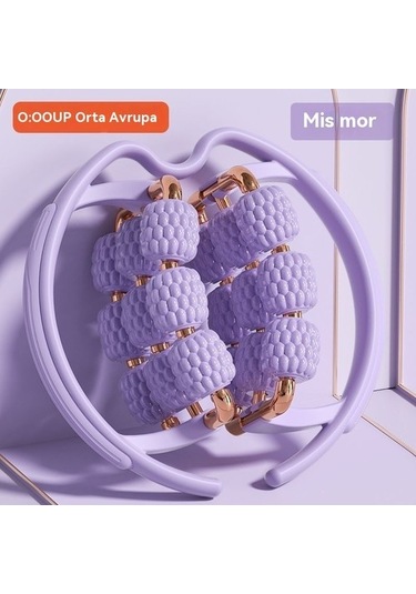 Bacak Masajı Halka Silindiri Fj86g4 Mor