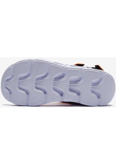 Skechers Hypno - Splash Büyük Erkek Çocuk Siyah Işıklı Sandalet 400077L Bgor Siyah