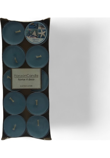Tealight Okyanus 10 Lu Mum Mavi