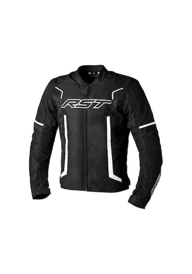 Rst Pilot Evo Mevsimlik Motosiklet Ceketi Siyah Beyaz