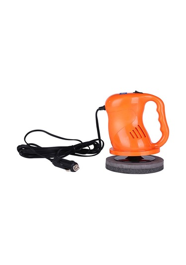 Moveevo 12v 36w Otomobil Cila Makinesi - 1500rpm Abs Aynalama Aleti, 4.5m Kablolu Turuncu Araç Bakım Gereci