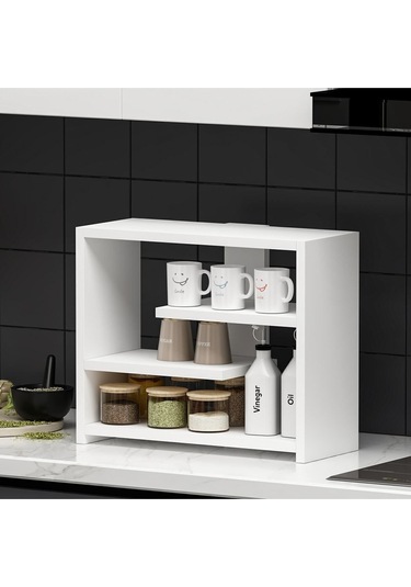 Gupse Raf Atlantik Çam - Beyaz Beyaz